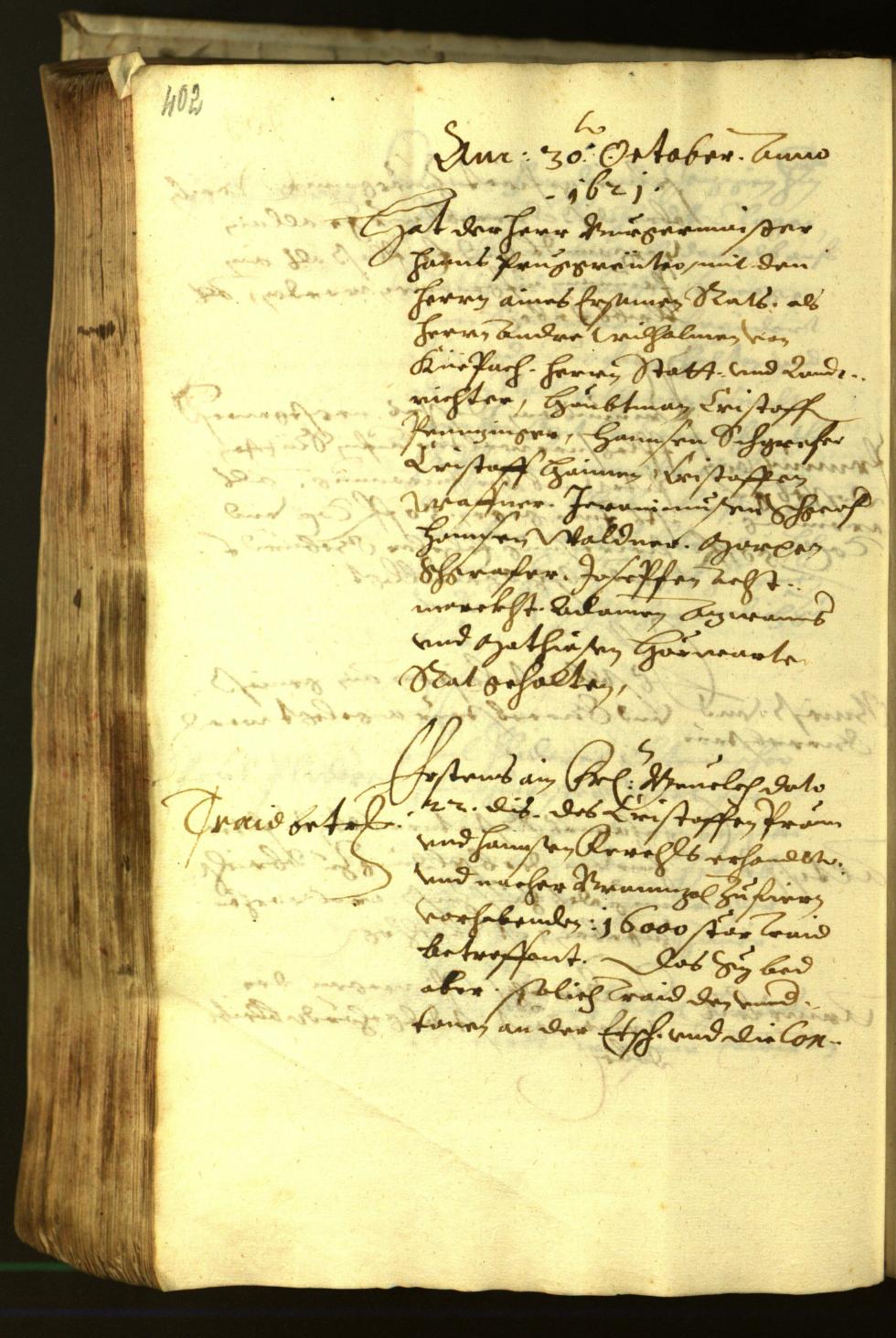 Civic Archives of Bozen-Bolzano - BOhisto Minutes of the council 1621 