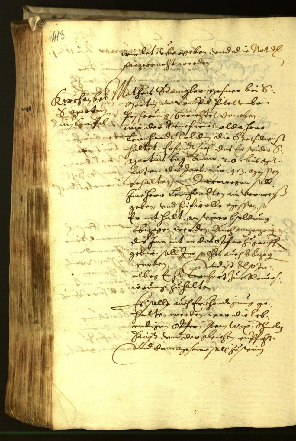 Civic Archives of Bozen-Bolzano - BOhisto Minutes of the council 1621 