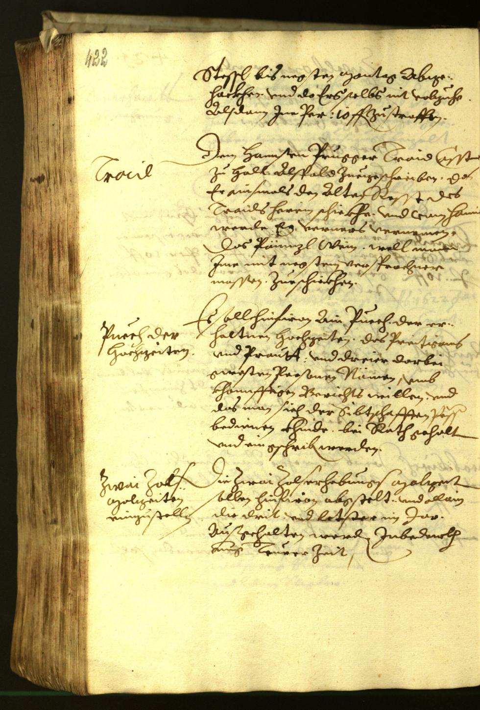 Civic Archives of Bozen-Bolzano - BOhisto Minutes of the council 1621 