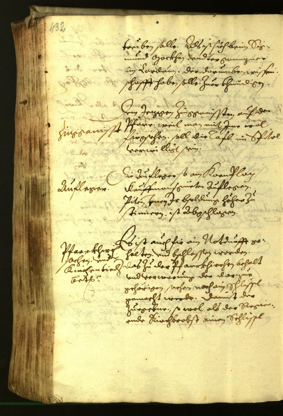 Civic Archives of Bozen-Bolzano - BOhisto Minutes of the council 1621 