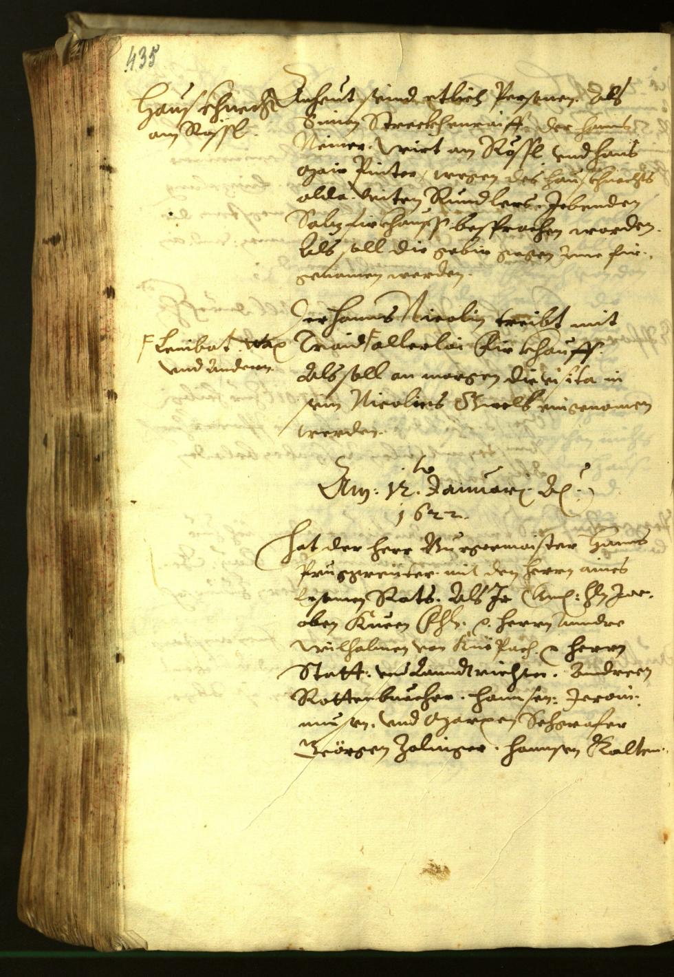 Civic Archives of Bozen-Bolzano - BOhisto Minutes of the council 1621 