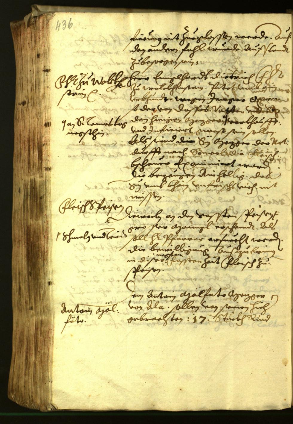 Civic Archives of Bozen-Bolzano - BOhisto Minutes of the council 1621 