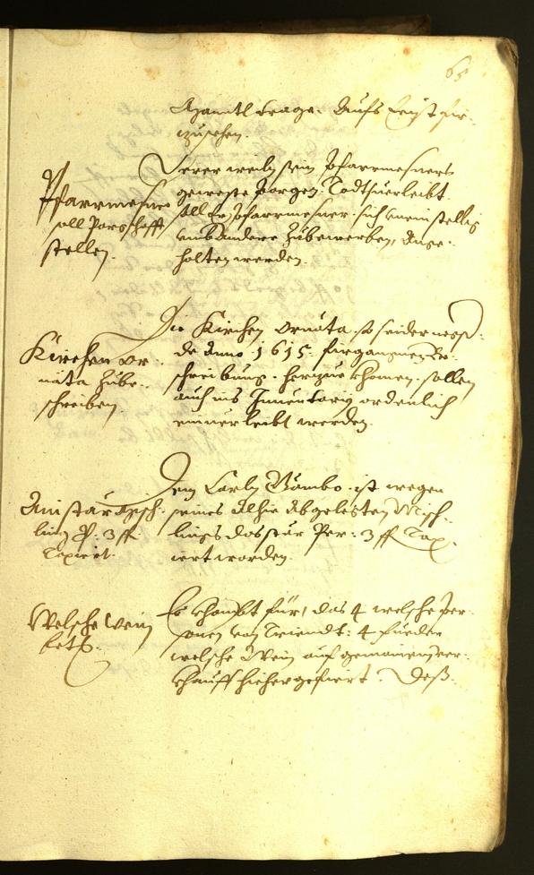 Civic Archives of Bozen-Bolzano - BOhisto Minutes of the council 1622 