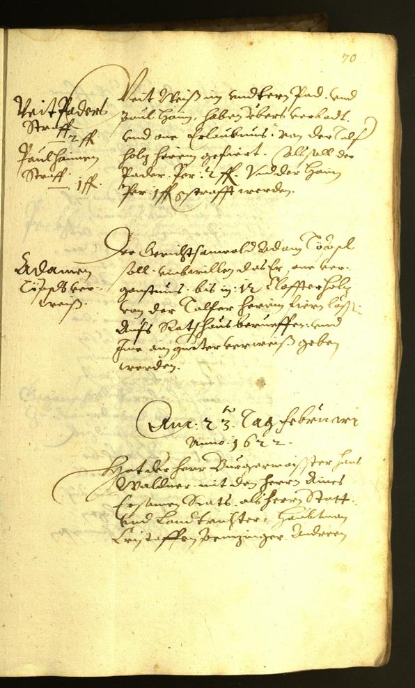 Civic Archives of Bozen-Bolzano - BOhisto Minutes of the council 1622 