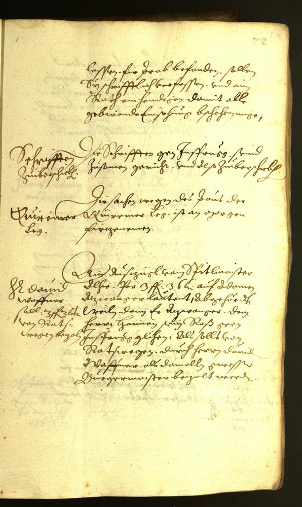 Archivio Storico della Città di Bolzano - BOhisto protocollo consiliare 1622 