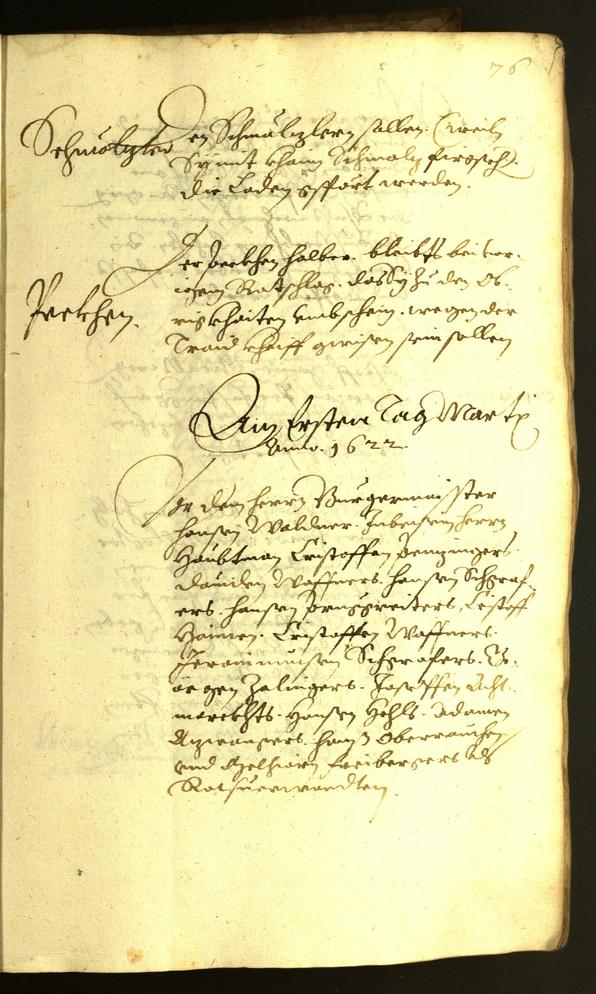 Civic Archives of Bozen-Bolzano - BOhisto Minutes of the council 1622 