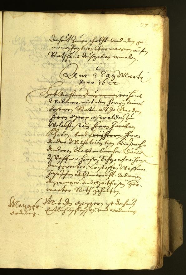 Civic Archives of Bozen-Bolzano - BOhisto Minutes of the council 1622 