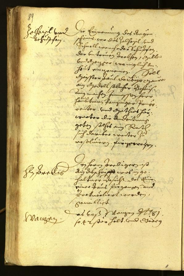 Civic Archives of Bozen-Bolzano - BOhisto Minutes of the council 1622 