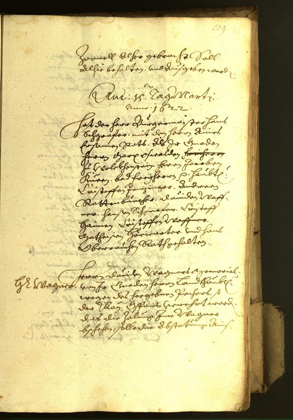 Civic Archives of Bozen-Bolzano - BOhisto Minutes of the council 1622 