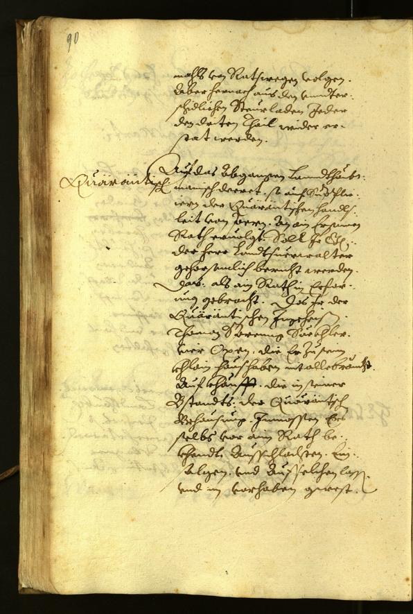 Civic Archives of Bozen-Bolzano - BOhisto Minutes of the council 1622 