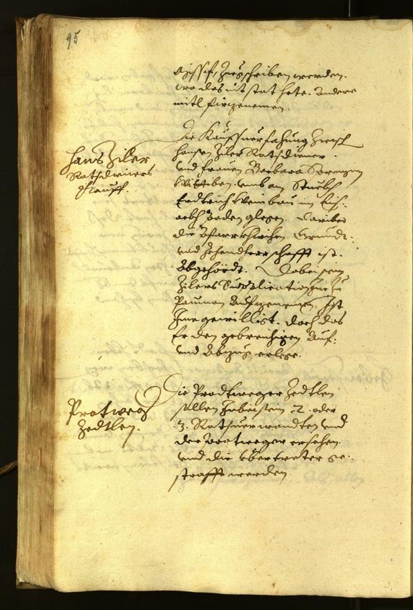 Civic Archives of Bozen-Bolzano - BOhisto Minutes of the council 1622 