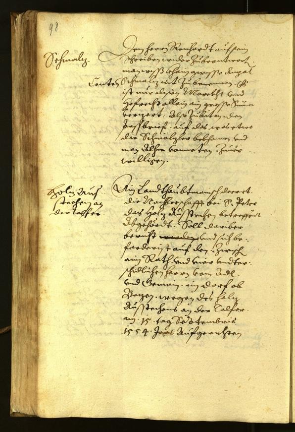 Civic Archives of Bozen-Bolzano - BOhisto Minutes of the council 1622 