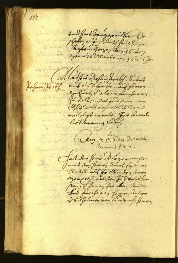 Civic Archives of Bozen-Bolzano - BOhisto Minutes of the council 1622 