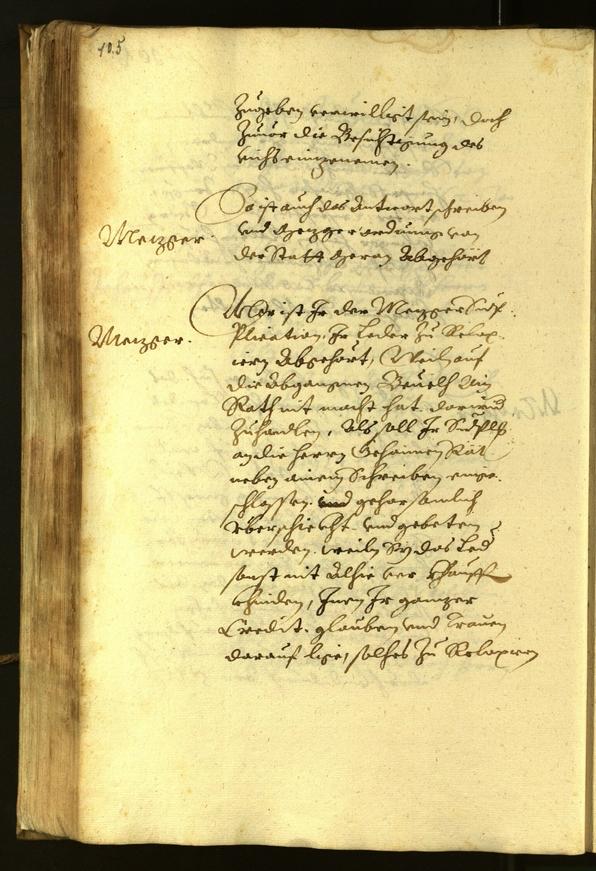 Civic Archives of Bozen-Bolzano - BOhisto Minutes of the council 1622 