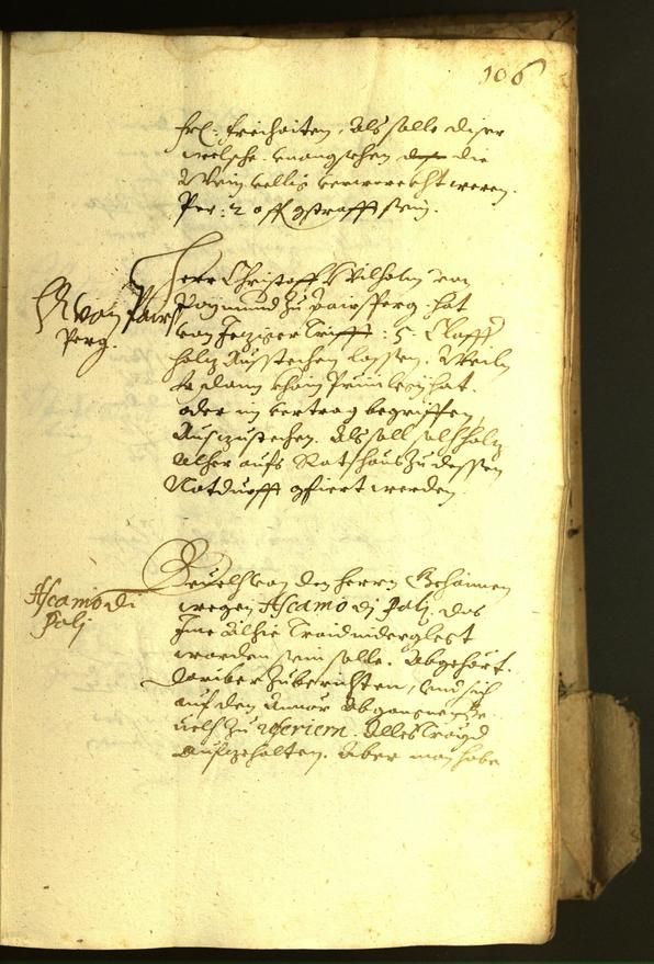 Stadtarchiv Bozen - BOhisto Ratsprotokoll 1622 