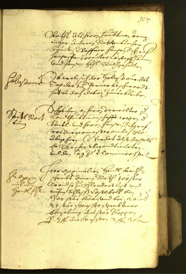 Civic Archives of Bozen-Bolzano - BOhisto Minutes of the council 1622 