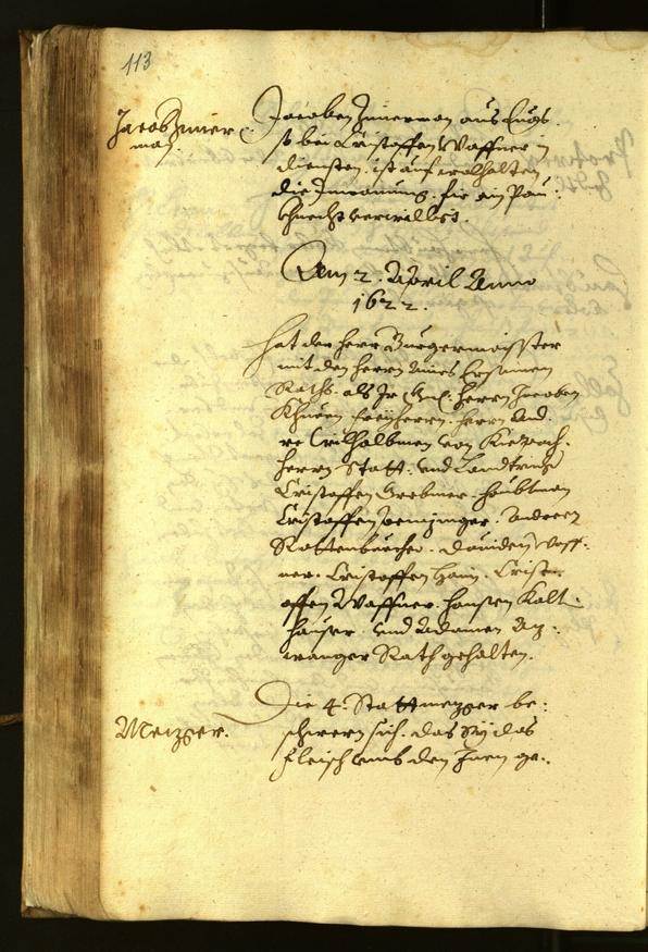 Civic Archives of Bozen-Bolzano - BOhisto Minutes of the council 1622 