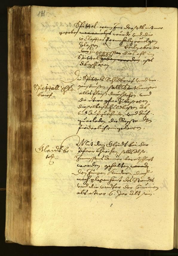 Civic Archives of Bozen-Bolzano - BOhisto Minutes of the council 1622 