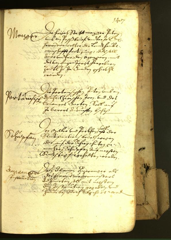 Civic Archives of Bozen-Bolzano - BOhisto Minutes of the council 1622 