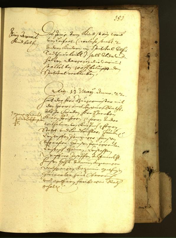 Civic Archives of Bozen-Bolzano - BOhisto Minutes of the council 1622 