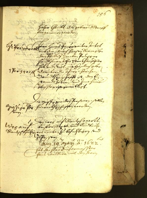 Civic Archives of Bozen-Bolzano - BOhisto Minutes of the council 1622 