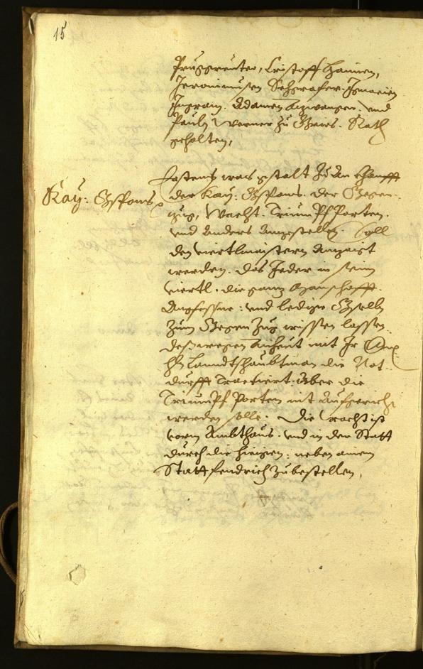 Civic Archives of Bozen-Bolzano - BOhisto Minutes of the council 1622 