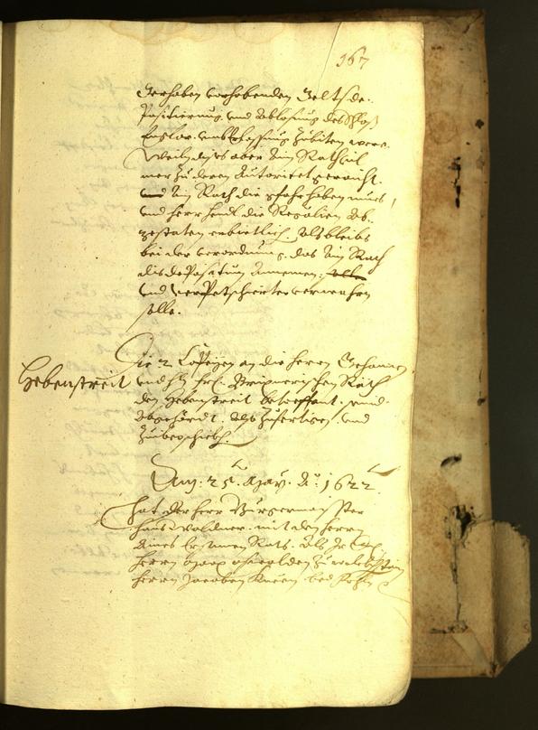 Civic Archives of Bozen-Bolzano - BOhisto Minutes of the council 1622 