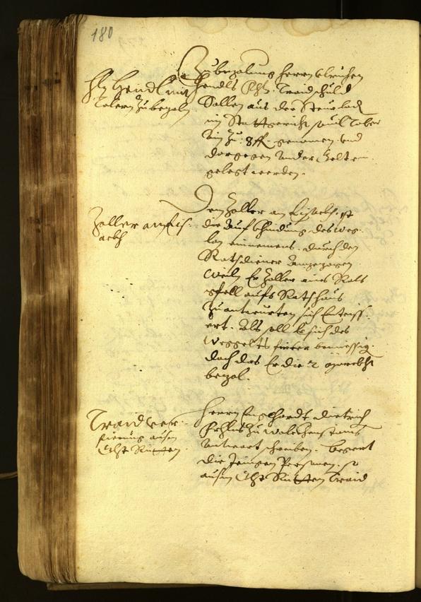 Civic Archives of Bozen-Bolzano - BOhisto Minutes of the council 1622 