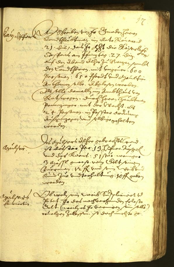 Civic Archives of Bozen-Bolzano - BOhisto Minutes of the council 1622 