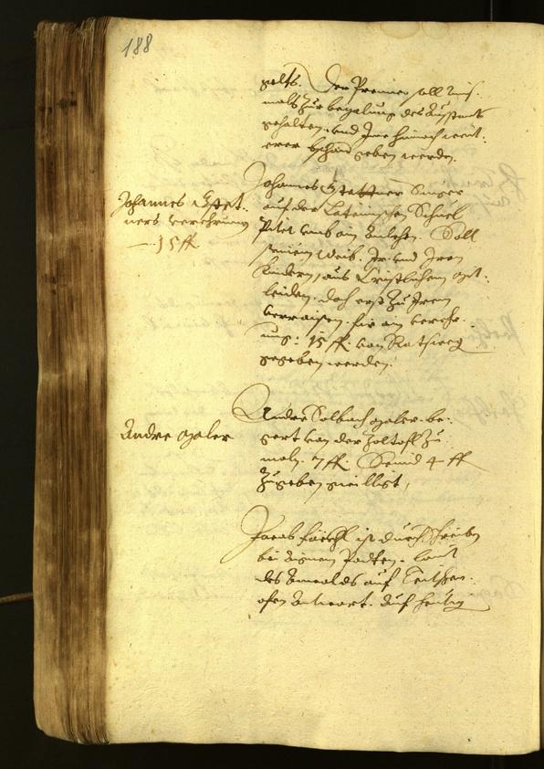 Civic Archives of Bozen-Bolzano - BOhisto Minutes of the council 1622 