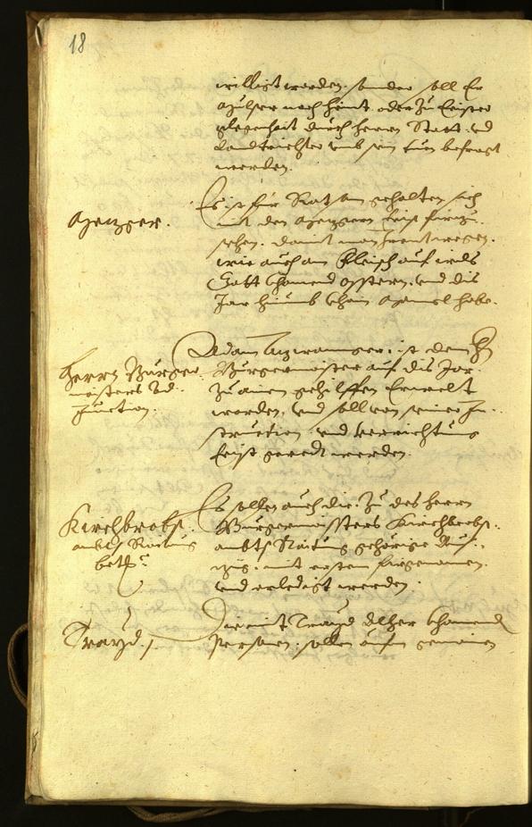 Civic Archives of Bozen-Bolzano - BOhisto Minutes of the council 1622 