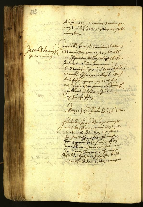 Civic Archives of Bozen-Bolzano - BOhisto Minutes of the council 1622 