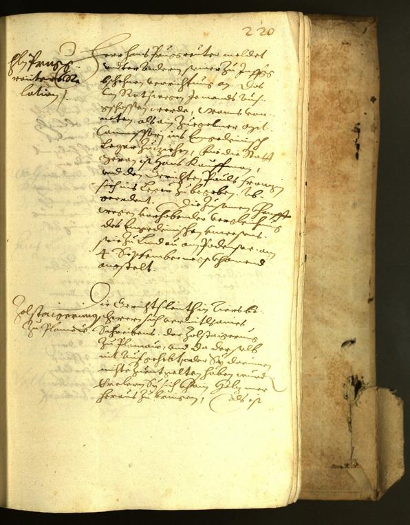 Civic Archives of Bozen-Bolzano - BOhisto Minutes of the council 1622 