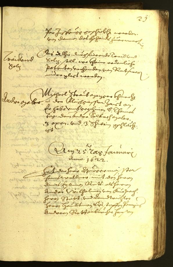 Civic Archives of Bozen-Bolzano - BOhisto Minutes of the council 1622 