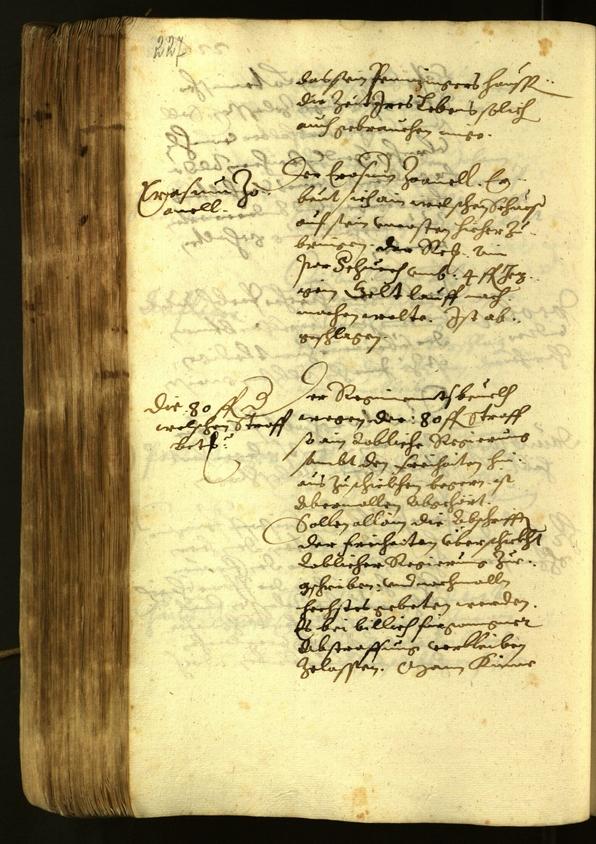 Civic Archives of Bozen-Bolzano - BOhisto Minutes of the council 1622 