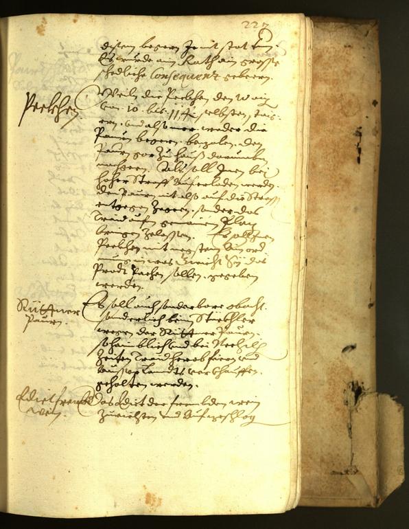 Civic Archives of Bozen-Bolzano - BOhisto Minutes of the council 1622 