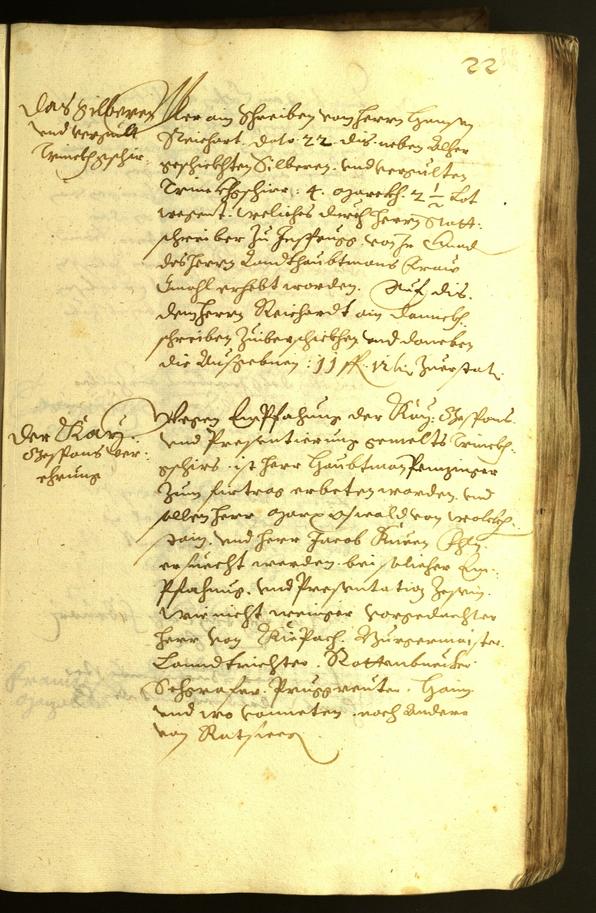 Civic Archives of Bozen-Bolzano - BOhisto Minutes of the council 1622 