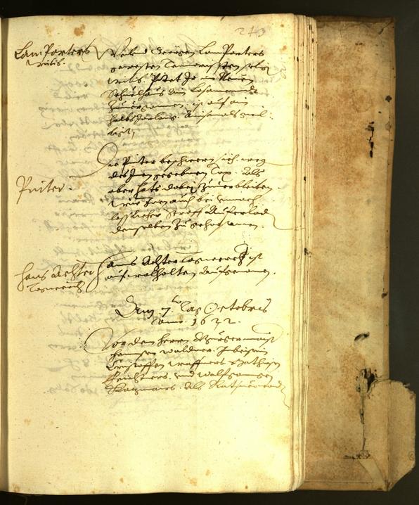 Archivio Storico della Città di Bolzano - BOhisto protocollo consiliare 1622 