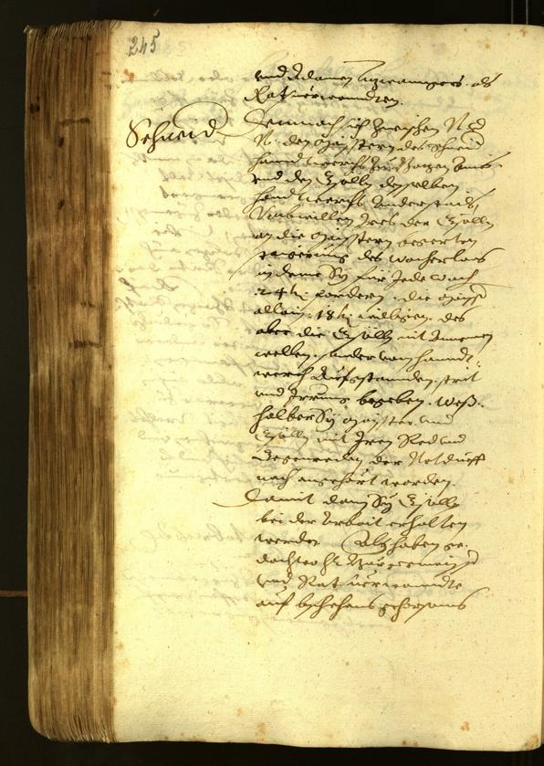 Civic Archives of Bozen-Bolzano - BOhisto Minutes of the council 1622 