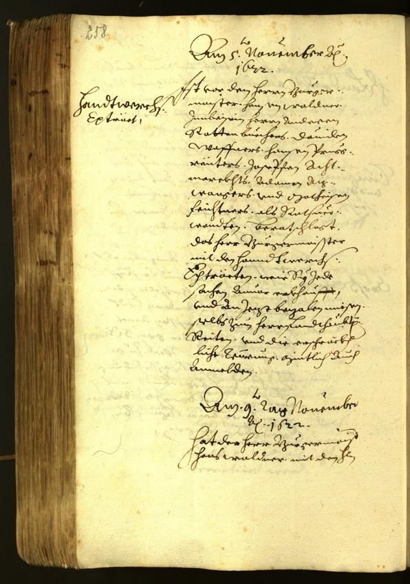 Civic Archives of Bozen-Bolzano - BOhisto Minutes of the council 1622 