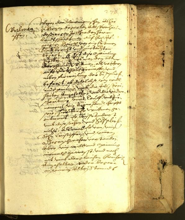 Civic Archives of Bozen-Bolzano - BOhisto Minutes of the council 1622 