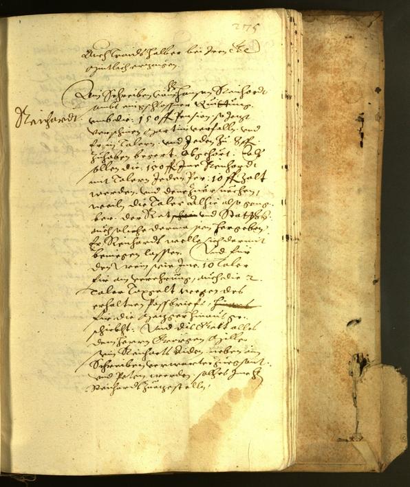 Stadtarchiv Bozen - BOhisto Ratsprotokoll 1622 