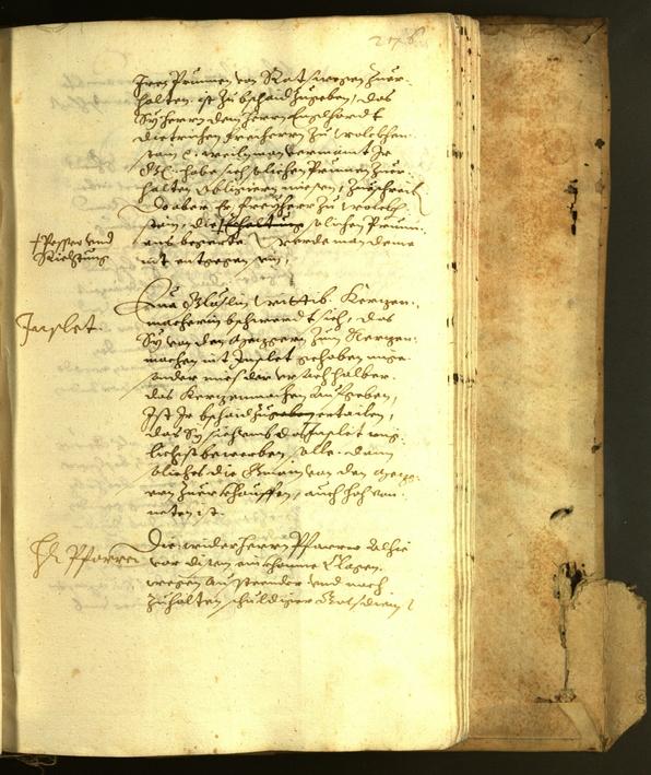 Archivio Storico della Città di Bolzano - BOhisto protocollo consiliare 1622 