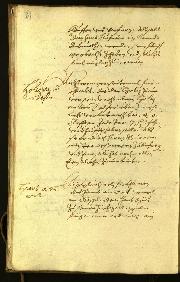 Civic Archives of Bozen-Bolzano - BOhisto Minutes of the council 1622 