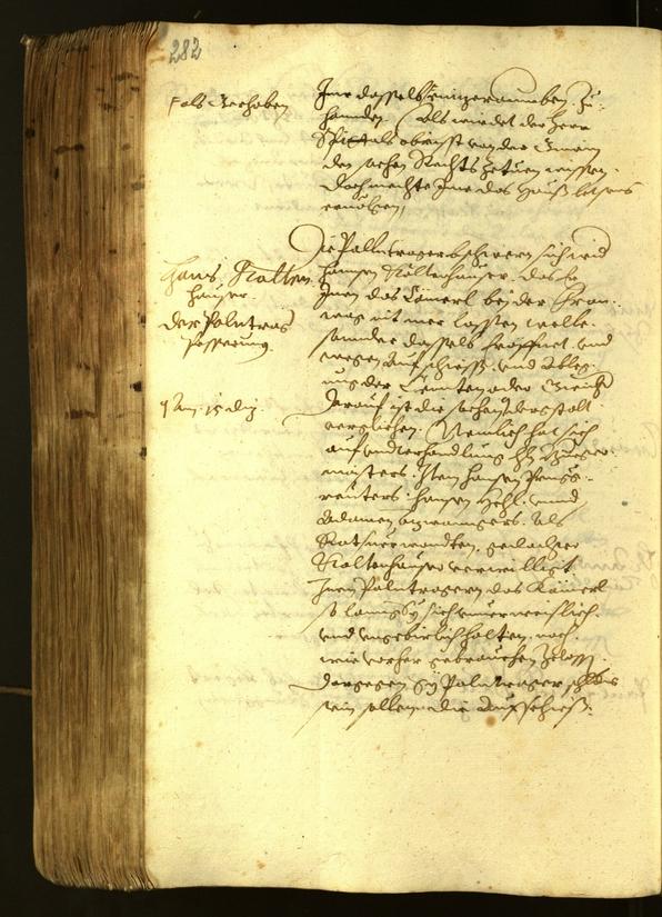 Civic Archives of Bozen-Bolzano - BOhisto Minutes of the council 1622 