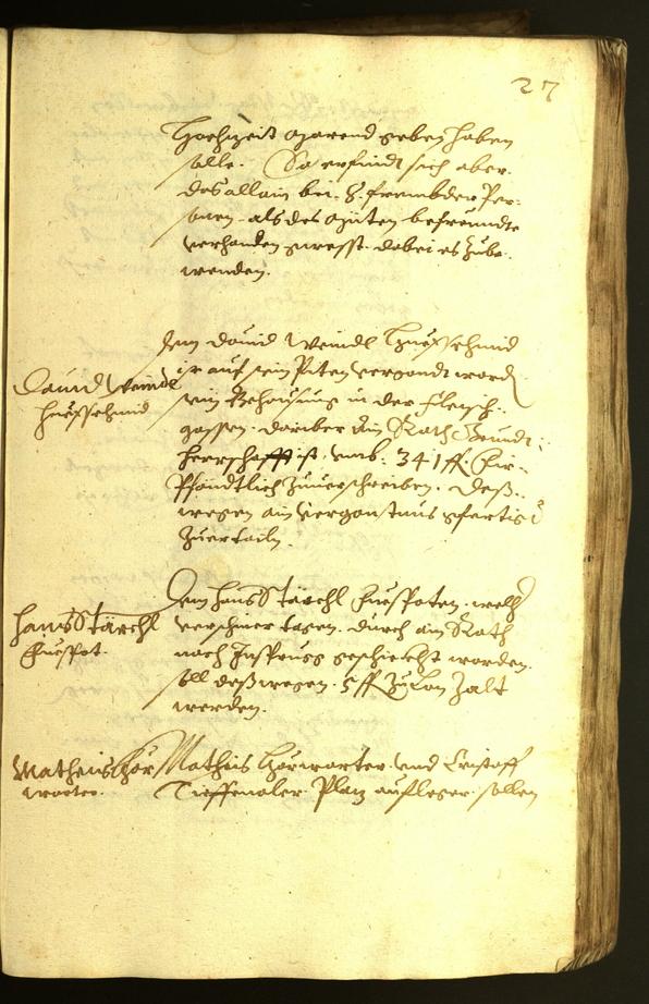 Civic Archives of Bozen-Bolzano - BOhisto Minutes of the council 1622 