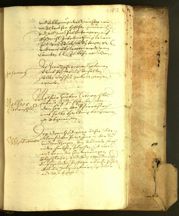 Stadtarchiv Bozen - BOhisto Ratsprotokoll 1622 