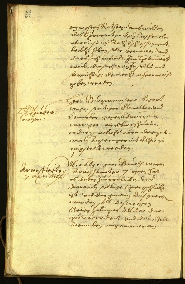 Civic Archives of Bozen-Bolzano - BOhisto Minutes of the council 1622 