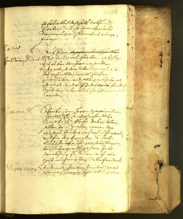 Stadtarchiv Bozen - BOhisto Ratsprotokoll 1622 