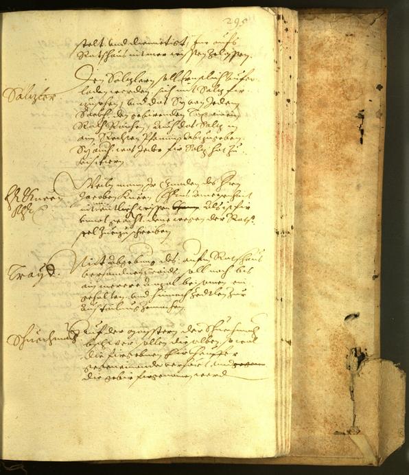 Stadtarchiv Bozen - BOhisto Ratsprotokoll 1622 